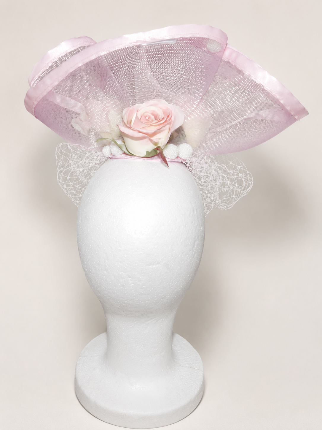 Blush Rose Fascinator