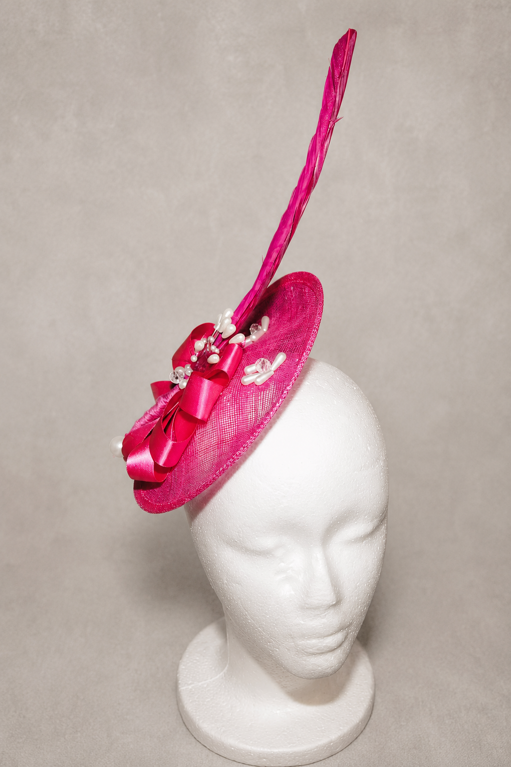 Fuchsia Flight Fascinator