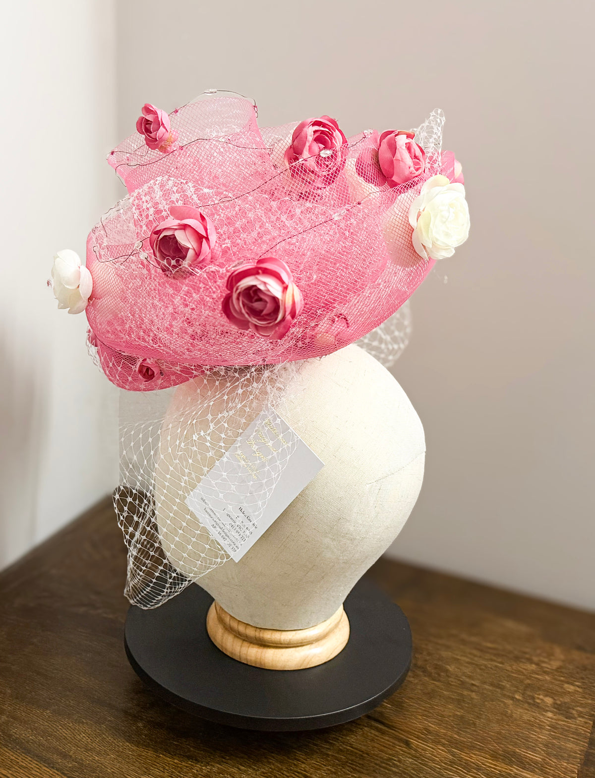 Rose Pink Swirl