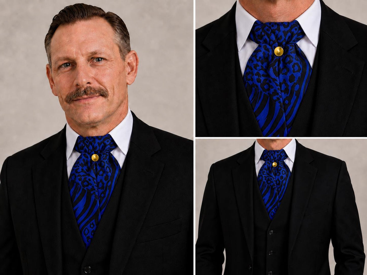 River Print Cravat __etsy:8585147469
